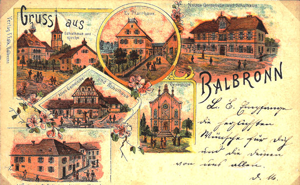 Vue du patrimoine juif de Balbronn, galerie 9