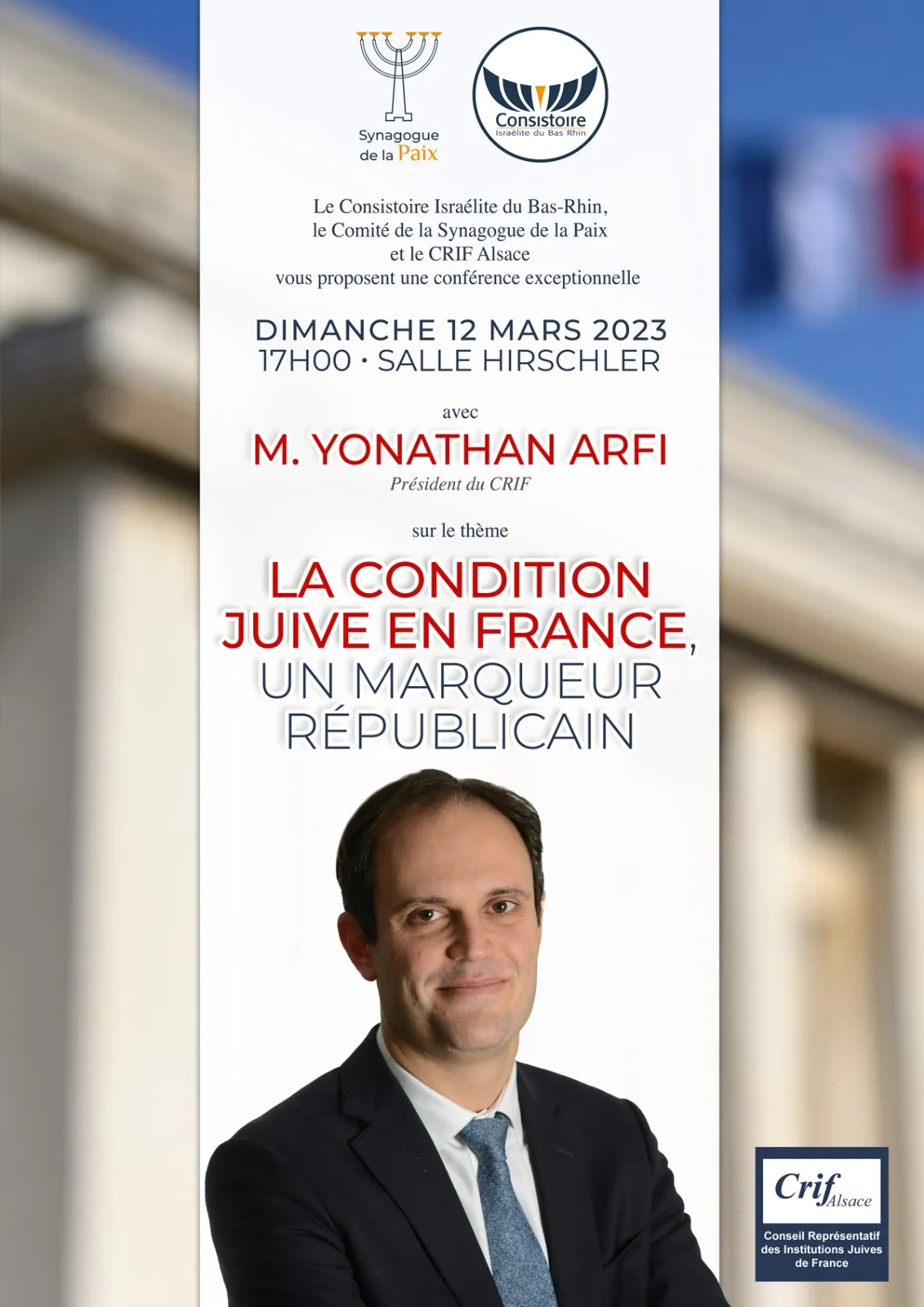 Le Président du CRIF au Consistoire