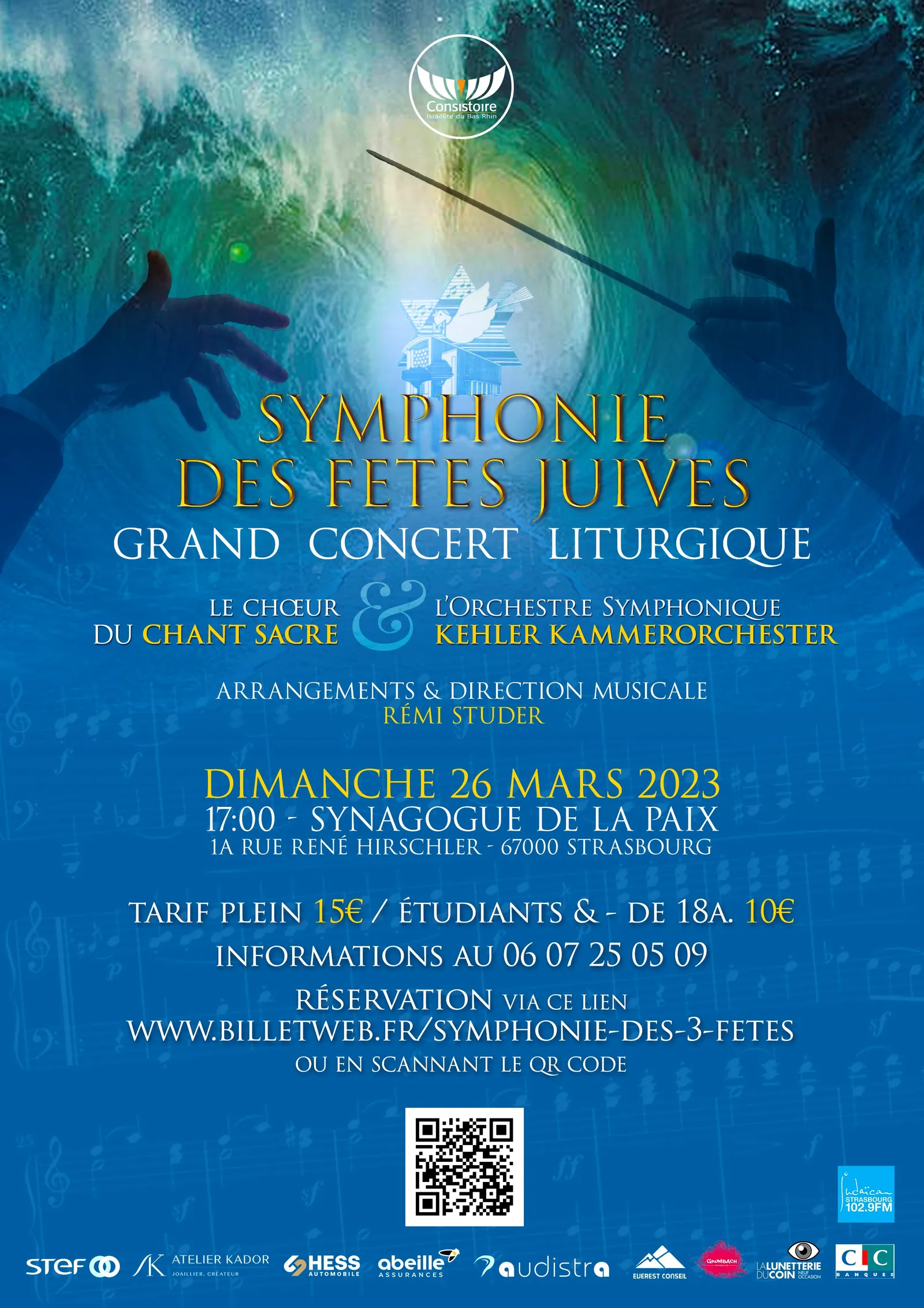 Affiche : GRAND CONCERT LITURGIQUE