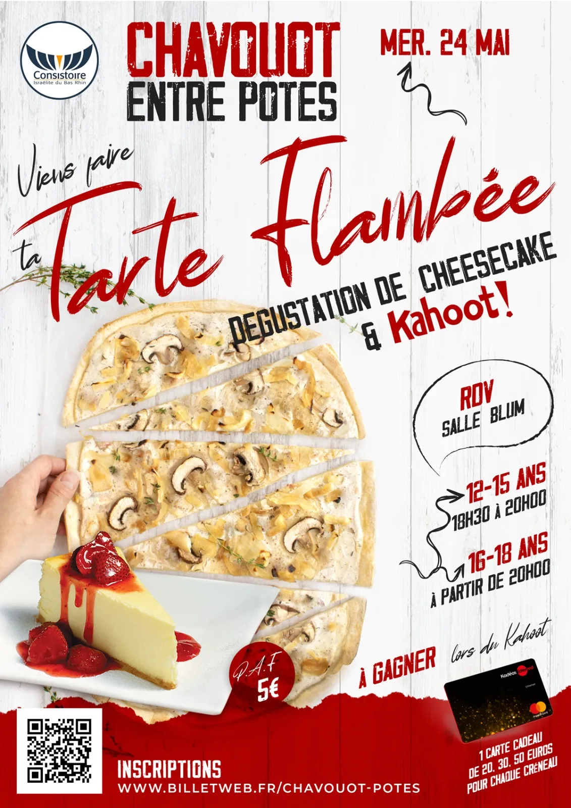 Affiche : CHAVOUOT 5783 - ENTRE POTES !
