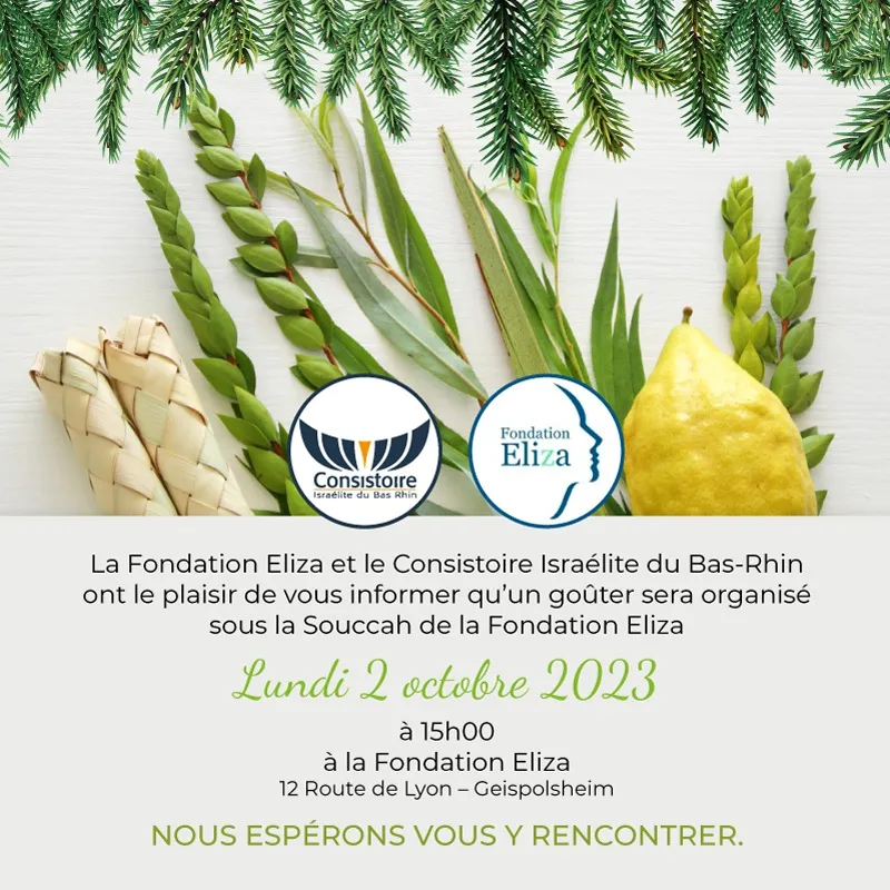 Un goûter sous la Souccah d’Eliza !
