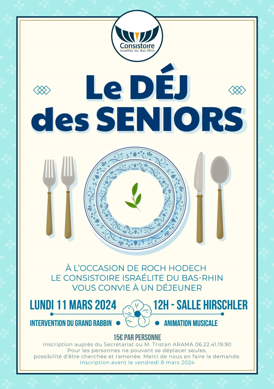 Affiche : LE DÉJ DES SENIORS