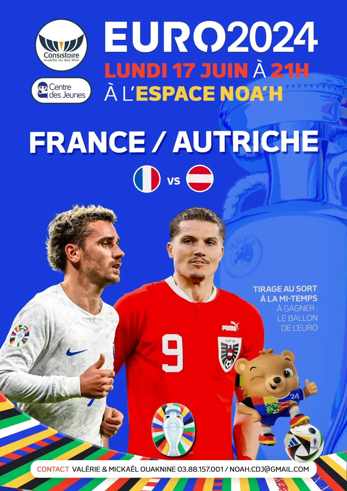 Affiche : SOIRÉE FOOT