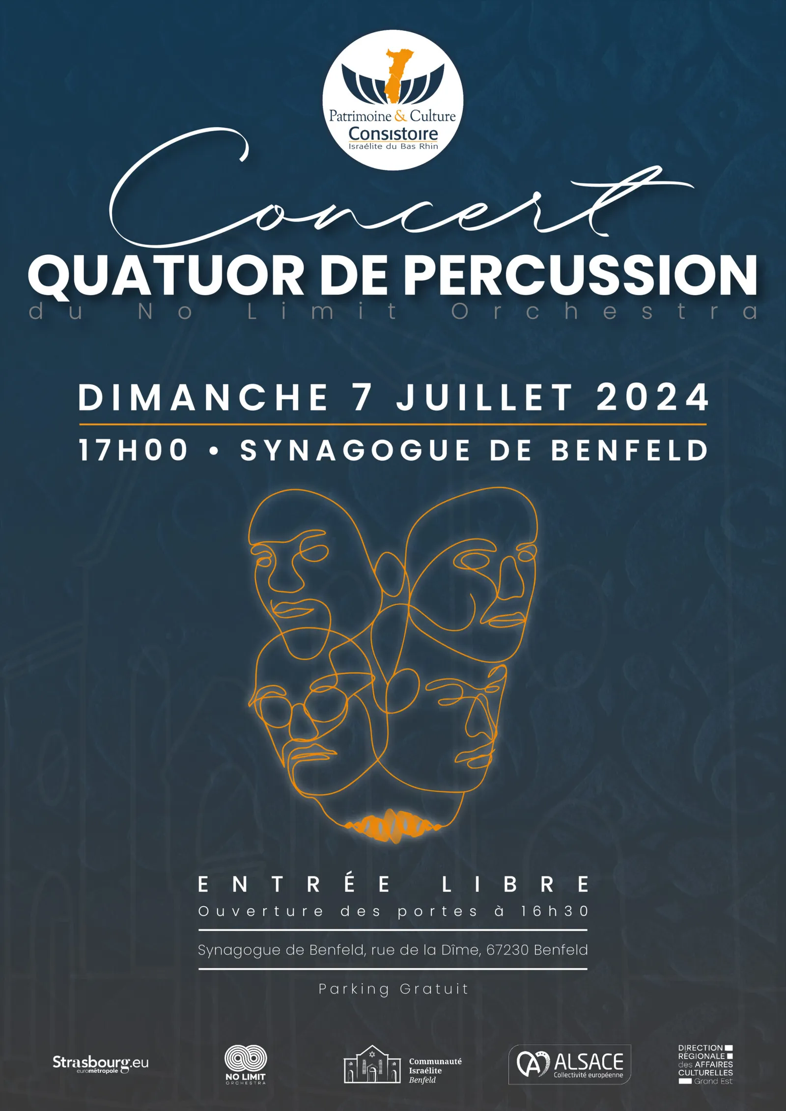 Affiche : CONCERT - QUATUOR DE PERCUSSION