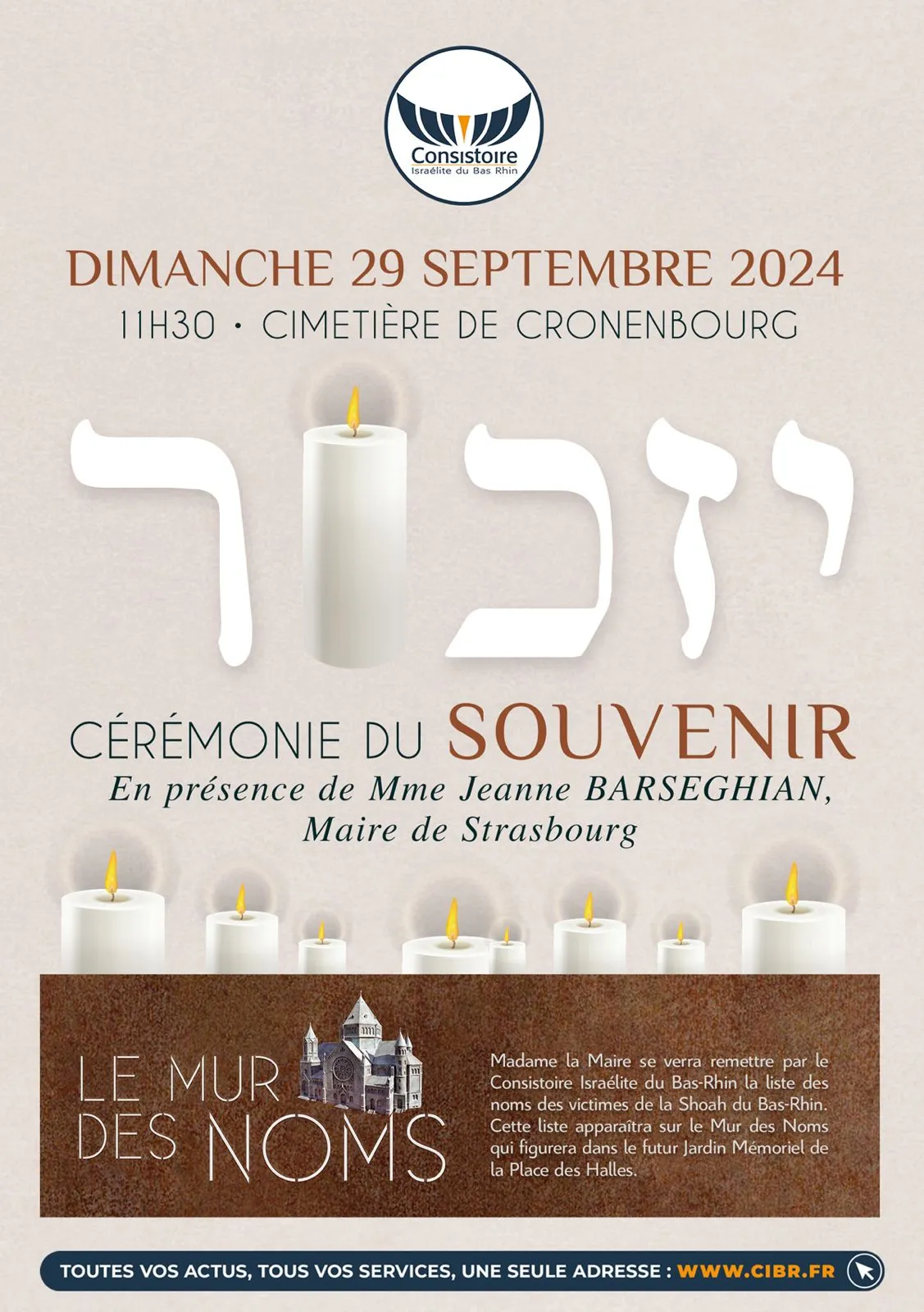 Cérémonie du Souvenir au cimetière de Cronenbourg