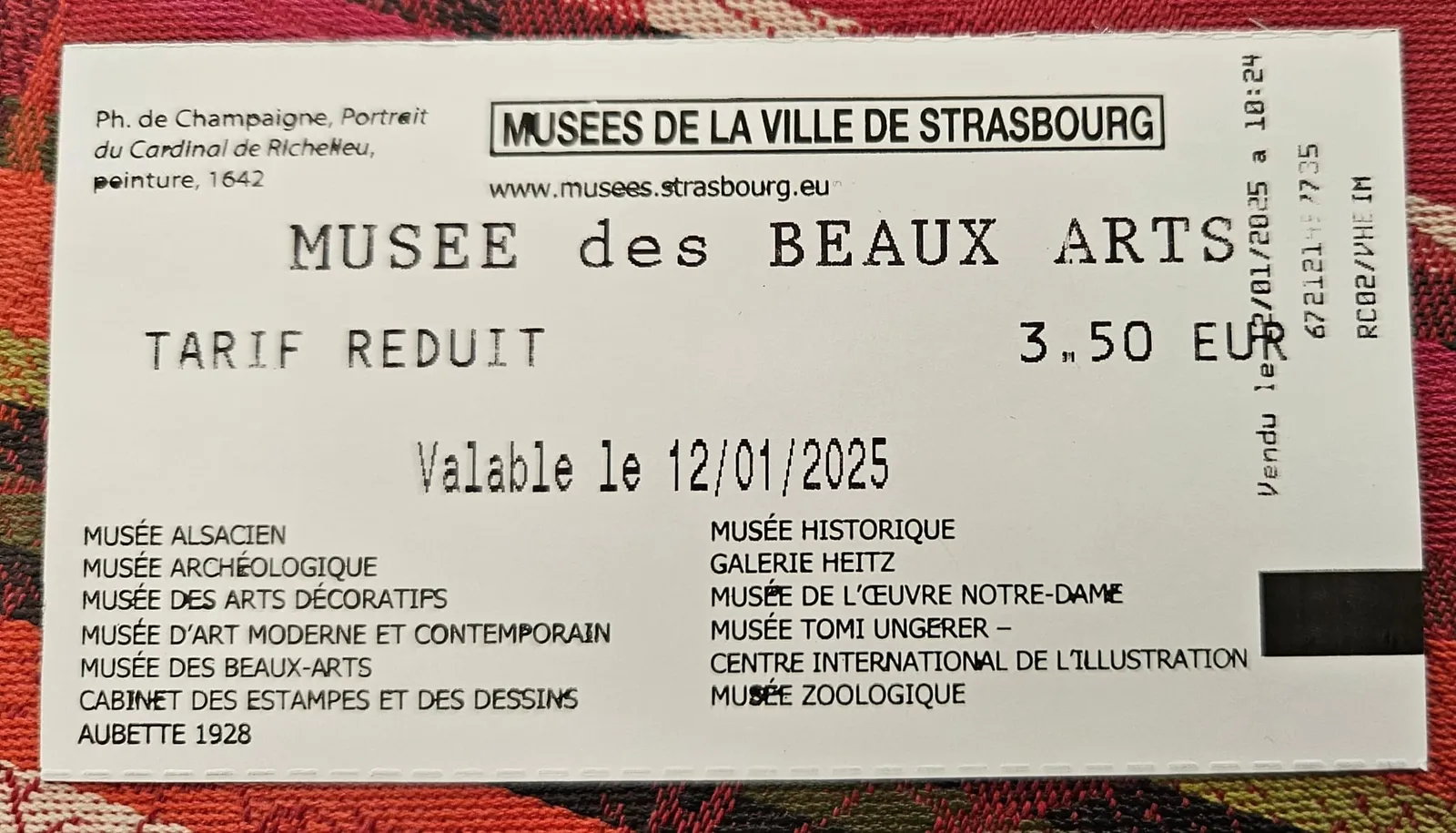 Visite guidée au Musée des Beaux-Arts