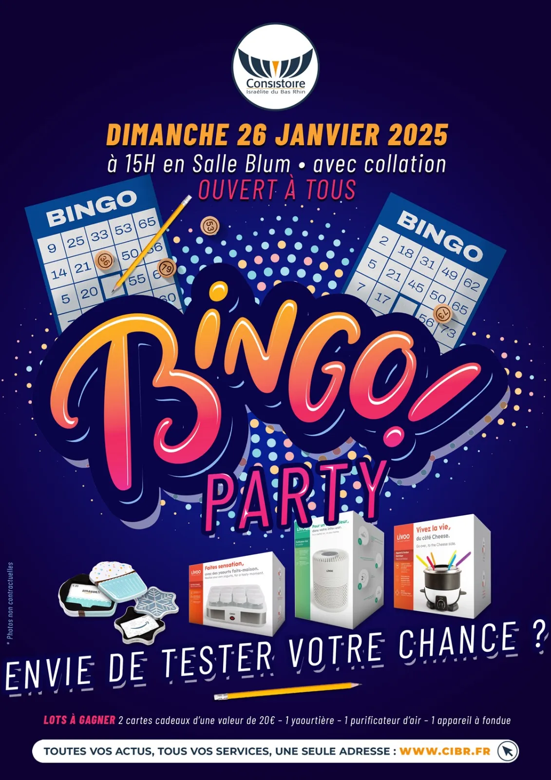 Affiche : BINGO PARTY