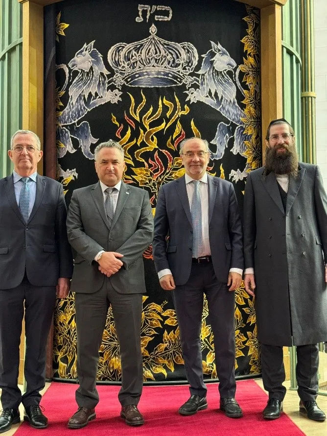 Le Consistoire Israélite du Bas-Rhin accueille l’Ambassadeur d’Israël en France