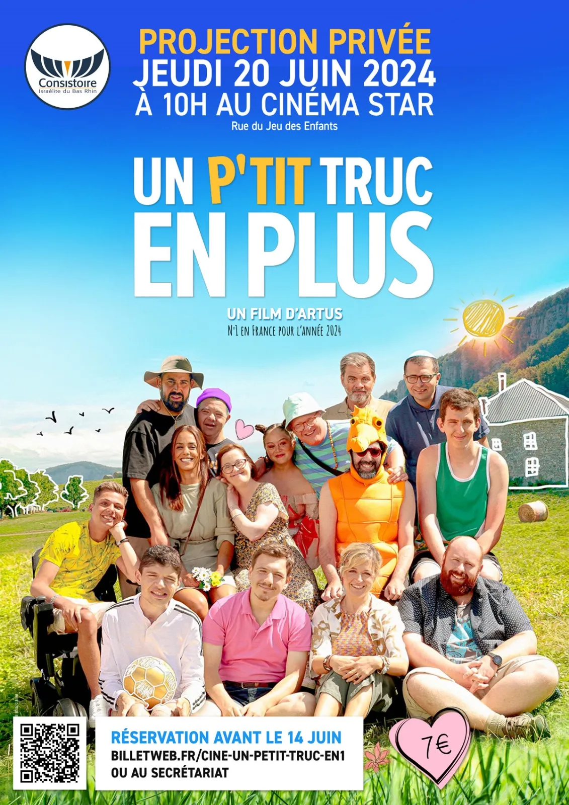 Affiche : CINÉMA - UN P'TIT TRUC EN PLUS