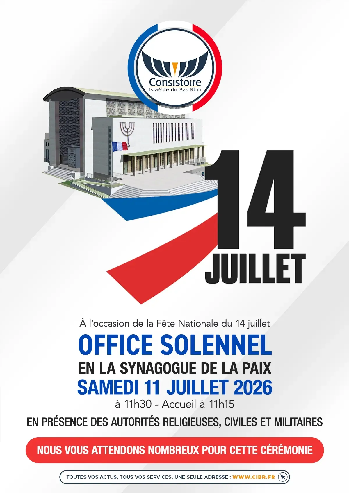 Affiche : OFFICE SOLENNEL DE LA FÊTE NATIONALE